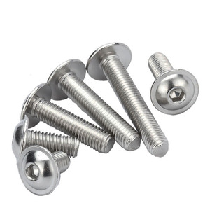 Đầu Máy Giặt Nút Bằng Thép Không Gỉ Nhanh Ốc Vít Máy Lục Giác Có Cổ ISO7380-2 - Product Image 2