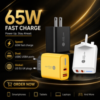 20W PD 3.0 Typ-C Schnellladegerät mit Faltbarem Design und Einziehbarem Kabel - Umweltfreundlicher Stromadapter für Mobiltelefone (US/UK/EU)