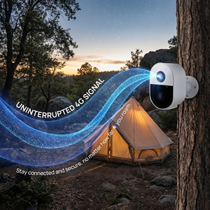 Cámara con Reflector y Batería 4G de 3MP, Personalizada de Fábrica, Alarma PIR, Larga Duración de Batería, Compatible con <span class=keywords><strong>Google</strong></span> Home y Alexa, Precio Económico - Product Image 6