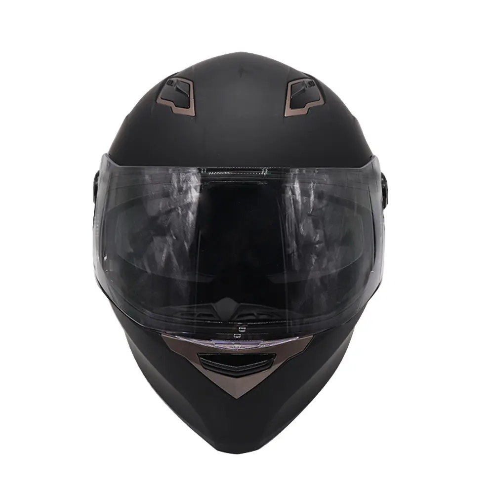 Venta al por mayor de cascos de motocicleta de cara completa para motocicleta con ECE 22-05, DOT FMVSS 218