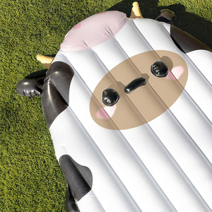 Tumbona de piscina inflable <span class=keywords><strong>Tayto</strong></span> Mootato con forma de Animal de PVC grueso, flotador duradero, colchón de aire y agua, balsa - Product Image 4