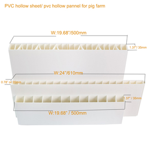 Tùy Chỉnh Thiết Kế Công Nghiệp Hội Đồng Quản Trị PVC Cho Heo Con Vỗ Báng Bút Động Vật Chăn Nuôi Kênh Upvc Cho Lợn Nuôi Lợn Nhà Ở - Product Image 2