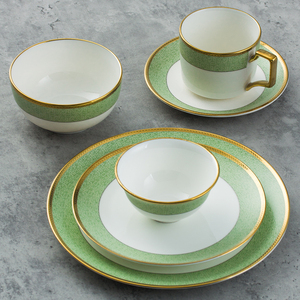 <span class=keywords><strong>Vajilla</strong></span> de Lujo JQY con Porcelana de Phnom Penh, Elegante Juego de Mesa Nórdico, Juego de Platos de Cerámica para Hotel y Restaurante - Product Image 5