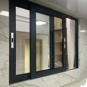 Clearview Anodized 2023 3 tấm nhôm cửa ra vào và cửa sổ nhôm kính sang trọng cửa sổ trượt cho nhà - Product Image 1