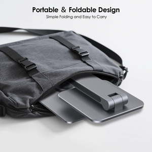 Support de tablette de bureau pliable magnétique en alliage d'aluminium réglable 360 pour <span class=keywords><strong>iPad</strong></span> Pro 11 pouces (M2) - Product Image 4