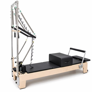 Máquina <span class=keywords><strong>de</strong></span> <span class=keywords><strong>Pilates</strong></span> <span class=keywords><strong>de</strong></span> Alta Gama, Hecha <span class=keywords><strong>de</strong></span> Madera, con Estructura Tipo Torre, Utilizada para Entrenamiento <span class=keywords><strong>de</strong></span> <span class=keywords><strong>Pilates</strong></span> y Yoga - Product Image 3