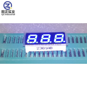 QZ หน้าจอ LED 7ส่วน2381AB เน้นสีฟ้าขนาด0.28นิ้ว3หลัก - Product Image 5