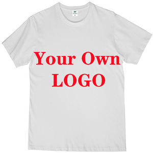 Camisetas de Manga Corta para Hombre con Logotipo Personalizado al por Mayor, Impresión en Serigrafía Blanca, 100% Algodón, Transpirables, Ecológicas, Jersey de 180g - Product Image 3