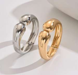 Женский браслет отличается преувеличенной индивидуальностью, склонной к выцветанию, и аксессуар для объятий в виде капли воды - Product Image 5