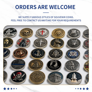 Monete Commemorative in Metallo a Tema Architettonico - Regalo Souvenir da Collezione Premium con Incisione Personalizzata di Edifici Storici - Product Image 3