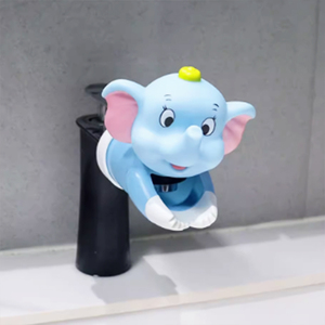 קריקטורה של בעלי חיים קריקטורה ברז מים הרחבה pvc ילדים של מדריך שטיפת מדריך לכיור - Product Image 2
