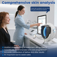 Analyseur 3D multifonctionnel du cuir chevelu et de la peau pour salon de beauté et appareil d'analyse cutanée