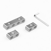 Kit de pinces de séparation de fils de bougie d'allumage en aluminium pour moteur Pièces détachées automobiles Manchon de séparation de ligne de bougie d'allumage