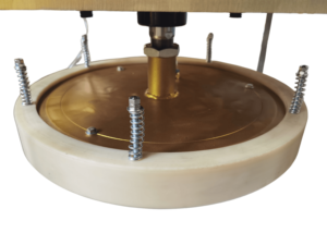 Machine à presser la pâte à <span class=keywords><strong>pizza</strong></span> et à former le naan, en acier inoxydable de qualité alimentaire, industrielle, réglable en épaisseur, pour diverses tailles (35 cm) - Product Image 4