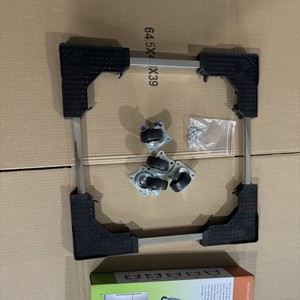 Base para lavadora y refrigerador con ruedas, soporte móvil ajustable de 360 grados, soporte portátil antideslizante - Product Image 1