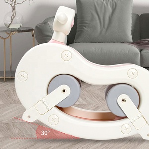 Voiture à roulettes multifonction <span class=keywords><strong>2</strong></span> en 1 pour enfants, cheval à bascule, jouet pour tout-petits, quatre roues, voiture d'équilibre avec sons BB. - Product Image 5