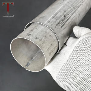 Tautomobile 76mm/3 inç Inconel 625 titanyum alaşımlı egzoz borusu yuvarlak boru iniş borusu otomobil ve motosiklet için - Product Image 4