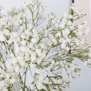 Extra Large Baby's Breath Flowers 95cm White Artificial Flowers For Wedding Home Decor Photography Props - Product Image 2
