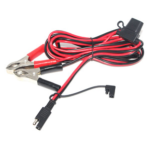 SAE kabel klem baterai 2Pin 12V, dengan kabel pemutus cepat, Sekring 3A 10A bawaan untuk sepeda motor - Product Image 2
