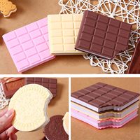 Kreatives Geschenk Mini Notepad Kunden spezifische Cookie-Form Notebook Stress abbau Kinder Notepad Werbe geschenk