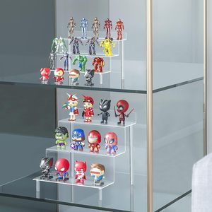 Modern 4 Raflı Çıkarılabilir Çevre Dostu Akrilik Parfüm Düzenleyici Tezgah Üstü Sergi Standı Özelleştirilebilir Renkler Kolay Kurulum - Product Image 5