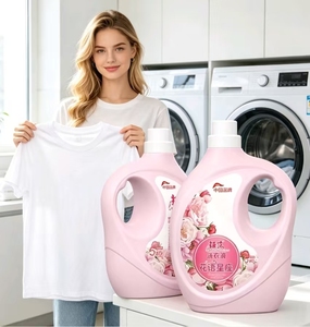 <span class=keywords><strong>Lessive</strong></span> <span class=keywords><strong>liquide</strong></span> végétale écologique pour vêtements, parfum floral, détachant haute efficacité 80% - Product Image 2