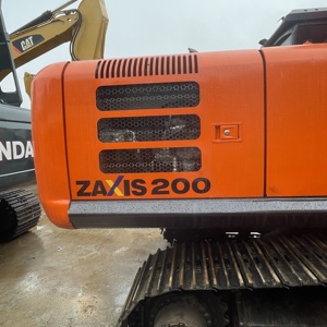Excavatrice sur chenilles hydraulique HITACHI ZX200-5G de 20 tonnes, modèle 2023, d'occasion, avec moteur et pompe Isuzu, matériel de construction - Product Image 3