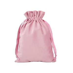 Pochette cadeau en velours à cordon, petite, réutilisable, écologique, design personnalisé - Product Image 1