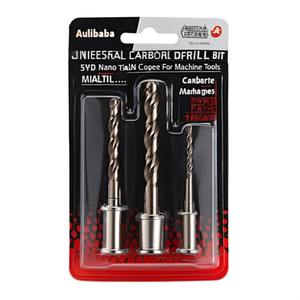 Foret universel en carbure 5xD avec revêtement Nano TiAlN pour machines-outils - Product Image 2