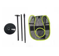 Mannequin d'entraînement portable réglable en hauteur pour basket-ball volley-ball football football défenseur pratique factice