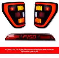 Nouvel ensemble de feux arrière Raptor F-150 12V FTMQ118 OE 16AB9 200lm, feux de pare-chocs arrière, feux de jour, clignotants séquentiels