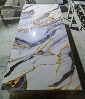 Panneau mural flexible en PVC effet marbre brillant UV de 3 mm pour décoration intérieure – Prix usine