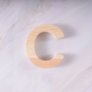 Letras de Madera sin Terminar del Alfabeto con Números del 0 al 9 y Símbolos, Piezas de Madera para Letras, para Decoración de Paredes del Hogar - Product Image 4
