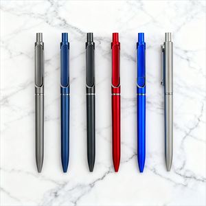 <b>Multi</b> <b>Color</b> Hot Sale Luxury Metal Ballpoint <b>Pen</b> 0.5mm Customer's Logo Personalized Silver <b>Pens</b> Custom Corporate Gifts Persol - Product Image 1