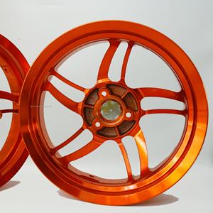 <span class=keywords><strong>ล้อ</strong></span>แม็กซ์อะลูมิเนียมอัลลอยด์ 13 นิ้ว แบบไม่มียางใน ผลิตด้วยเครื่อง CNC สำหรับรถจักรยานยนต์  สภาพใหม่ <span class=keywords><strong>ล้อ</strong></span>หน้า/หลัง สำหรับรถจักรยานยนต์ยามาฮ่า-แอร็อกซ์ 50 ซีซี - Product Image 4