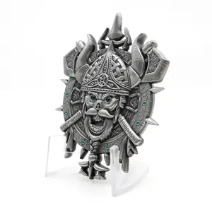 ผู้ผลิตเหรียญหัตถกรรมโลหะที่กําหนดเองที่ระลึกโปร่งใสโปร่งแสง 3d เคลือบฟันเหรียญท้าทายแปลกใหม่ - Product Image 3