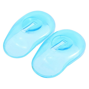 OFERTA: 2 Protectores de Silicona Transparentes Azules Marca JD K-52 para Tintes de Cabello, para Uso en Casa y Salón de Peluquería - Product Image 1
