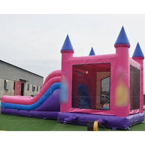 Trẻ em công chúa Jumper trượt nước Inflatable lâu đài <span class=keywords><strong>bouncy</strong></span> Combo Inflatable <span class=keywords><strong>Bouncer</strong></span> với trượt nước - Product Image 3