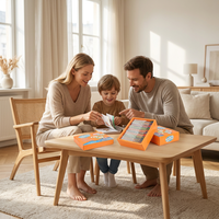 Ensemble de 30 livres de mots en famille pour développer la lecture, l'orthographe, la compétence en vocabulaire, l'apprentissage des rimes, jouet éducatif Montessori