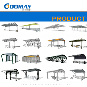 ที่กำบังอลูมิเนียมพร้อมหลังคารถด้านข้างสำหรับโรงรถเต็นท์โรงรถ - Product Image 5