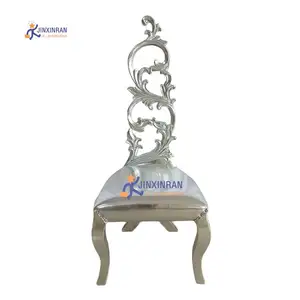 High Standard King Throne Chair For Wedding Silver Throne Chairs Royal Luxury Wedding Chair