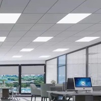 Ofis aydınlatma gömme Panel lambası 600600600x1200 300X1200 alüminyum arka ışık paneli Led Panel AYDINLATMA