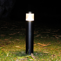 Lámpara de jardín al aire libre impermeable Ip65 6W 9W 12V Hotel decoración del hogar bolardo al aire libre Led Luz de césped