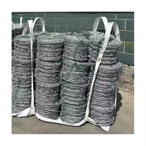 Alambre de Acero Inoxidable de 450 mm de Diámetro por Rollo en Existencia, Alambre de Púas de Seguridad para Construcción - Product Image 3