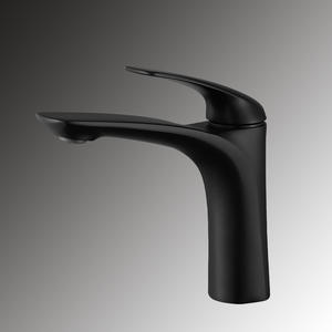 Robinet de lavabo monobloc en cuivre pur gris anthracite Vimijia, avec cartouche céramique à filetage intégré - Product Image 2