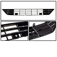 Pour Passat R-Line 2016-2017 Grille inférieure de pare-chocs avant avec trou de radar