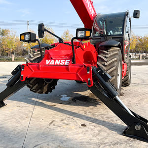 Новый телескопический погрузчик Vanse 14м, 4 тонны, с дизельным двигателем, высота подъема 1440 мм, полный привод, сертификация CE, в новом состоянии - Product Image 6