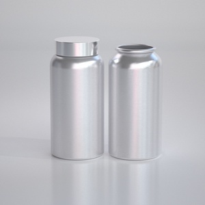 Custom Aluminum Pill Jar for Vitamin Packaging Round Aluminum Tin with Screw Lid for Pill Capsule Medicine Storage Tin - Product Image 3