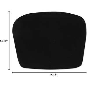 ALECGC411 Cojín de Asiento Cuadrado de Espuma Viscoelástica con Gel Refrigerante para Estadio, Uso en Cocina Exterior, Asiento de Aire, Espuma Viscoelástica Cómoda - Product Image 2