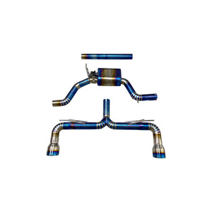 Échappement en titane Valvetronic de <span class=keywords><strong>3</strong></span> pouces pour VW <span class=keywords><strong>Golf</strong></span> MK7/7.5 <span class=keywords><strong>GTI</strong></span>, silencieux à clapets, échappement arrière avec télécommande - Product Image 1